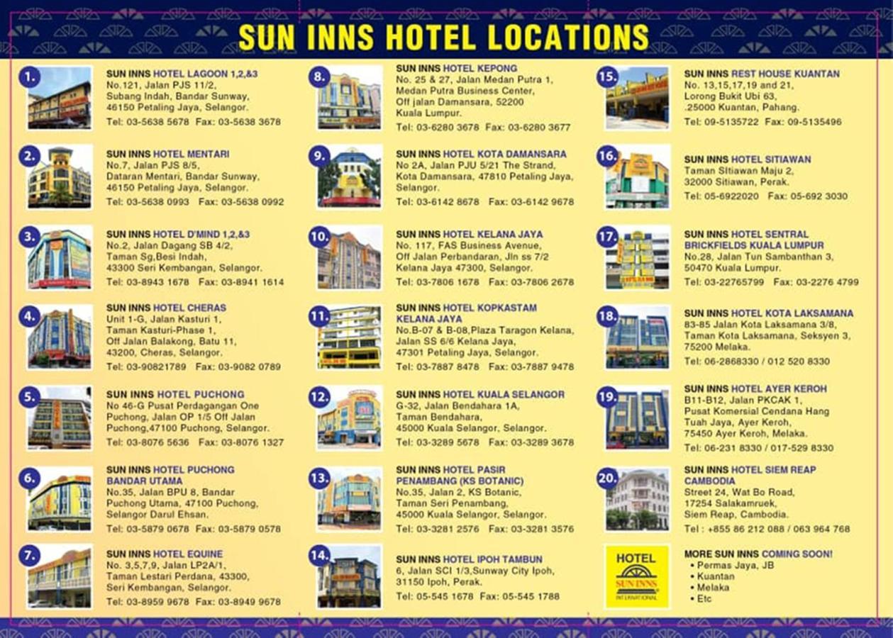Sun Inns Hotel Cheras - Balakong Eksteriør billede